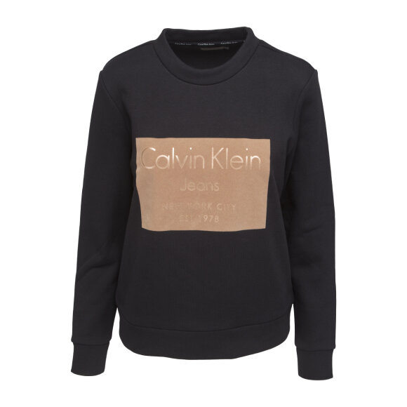 Calvin Klein - calvin klein hansi sweat sort