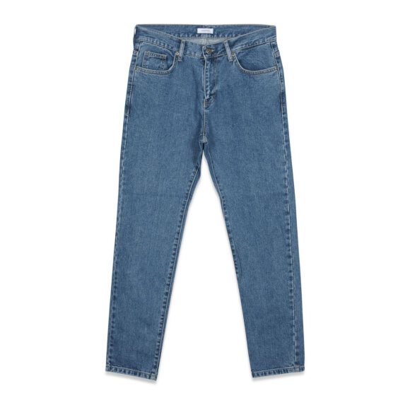 Wood Bird - Blå Woodbird Jeans Doc Stone