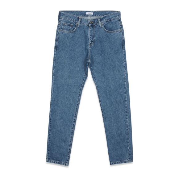 Wood Bird - Blå Woodbird Jeans Doc Stone