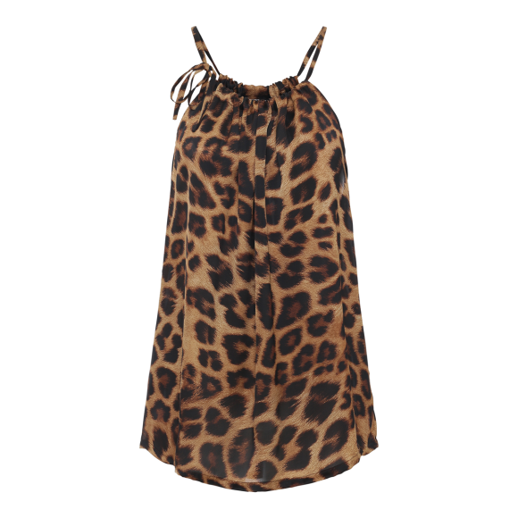 Karmamia - Karmamia Leopard Tie Top