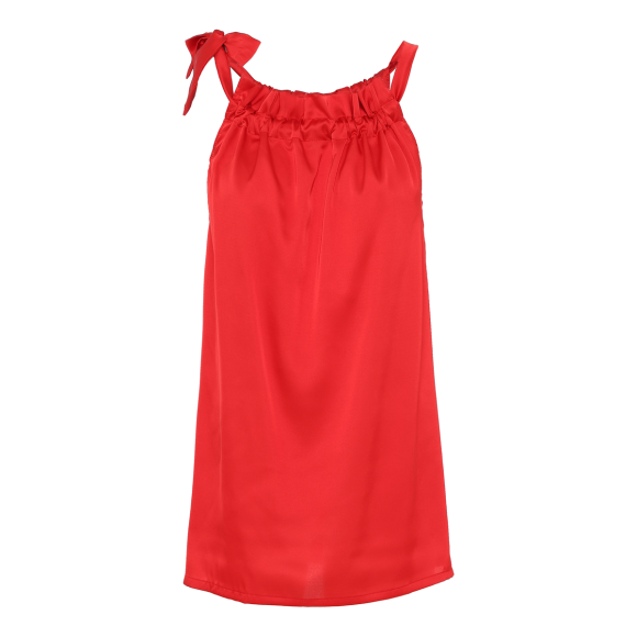 Karmamia - Karmamia Ruffle tie top Red