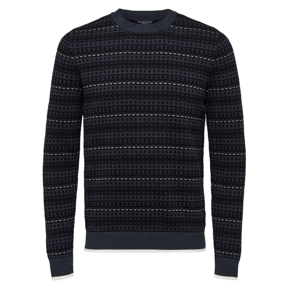 Selected Homme - Selected strik Ris Crew neck