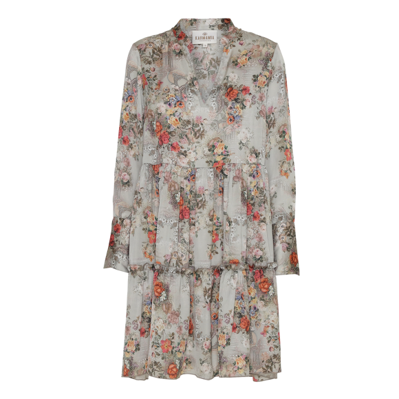 Karmamia - Mabel Dress Nude Bloom Paisley