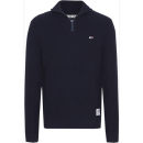 Tommy Jeans - Zip Mock Neck Strik Tommy Jean