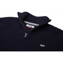 Tommy Jeans - Zip Mock Neck Strik Tommy Jean