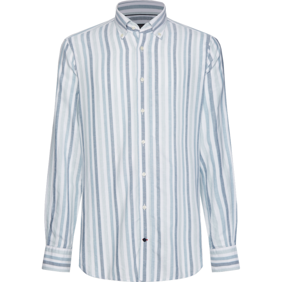 Tommy Hilfiger Tailored - Cotten Linen Stripe Shirt