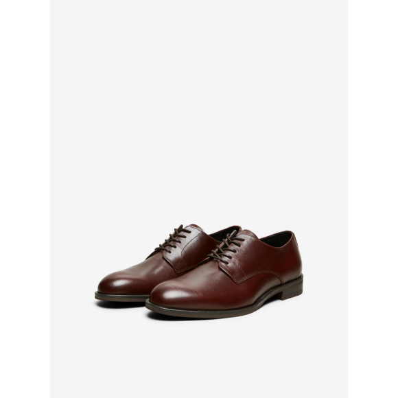 Louis Leather Derby Shoe Selected Homme 