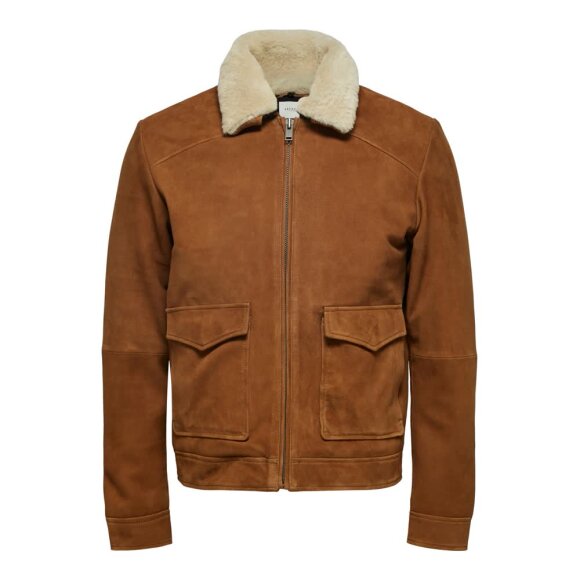 Shawn Suede Jacket Selected Homme