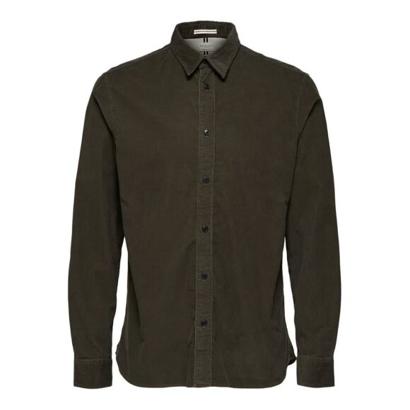 Selected Homme - Henley Cord Shirt