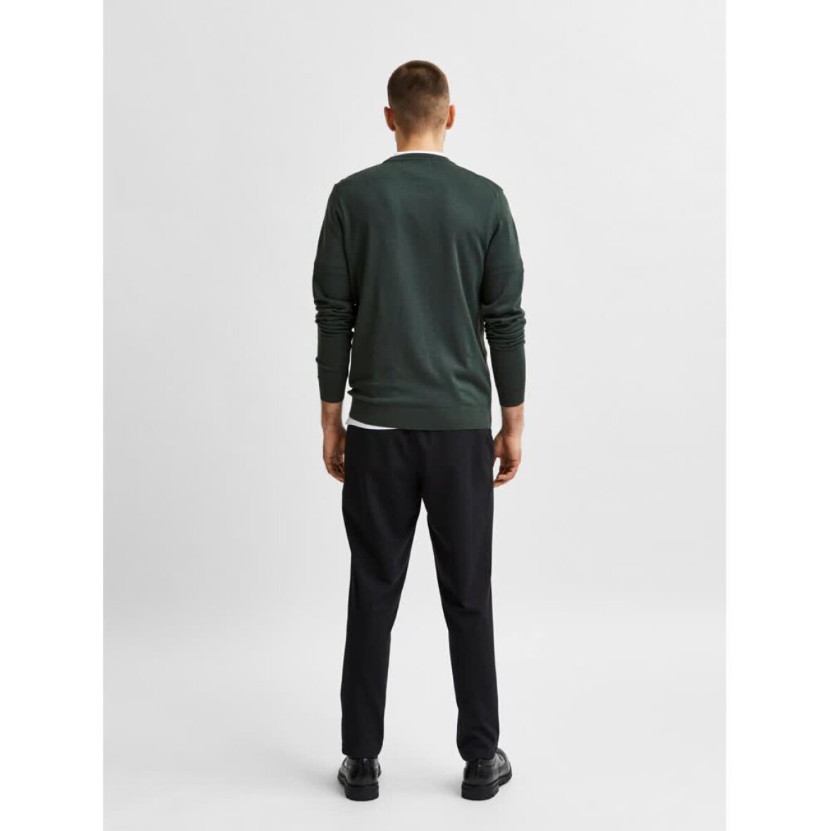 SELECTED HOMME Slhtown Merino Coolmax Knit Crew B Noos Maglione, Colore