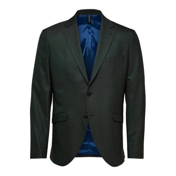 State Flex Green Blazer Selected Homme