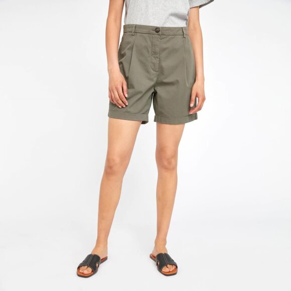 Malou Shorts 752 Smokey Olive Fiveunits
