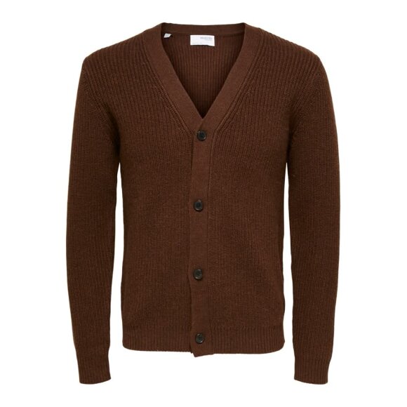 Utah LS Knit Cardigan Selected Homme