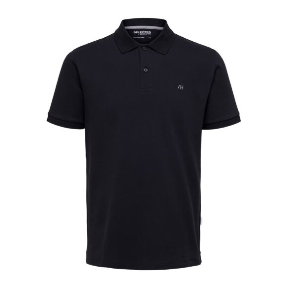 Selected Homme Dante SS Polo Sort 