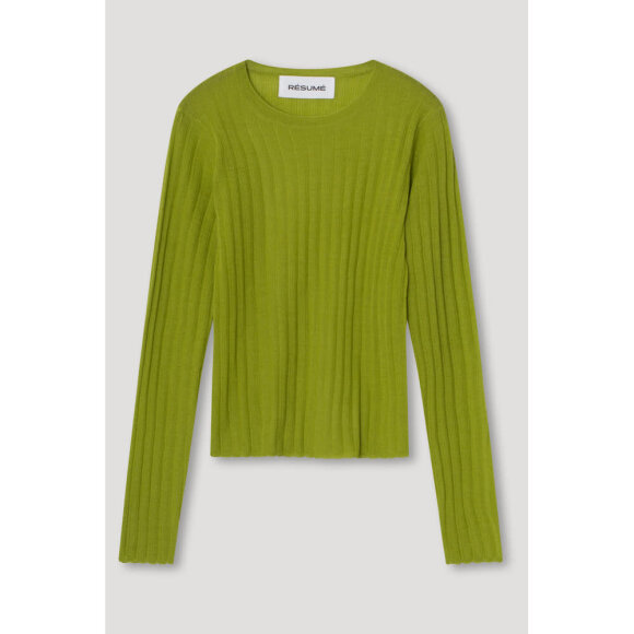 Résumé Precilla Rs knit blouse Kiwi