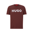 Hugo Dulivio 10229761 t-shirt Dark Brown 