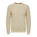 Selected Homme Vince ls Knit Bubble CASHMERE/ANGORA TWIS