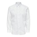 Selected Homme Nathan slim solid shirt Bright White 