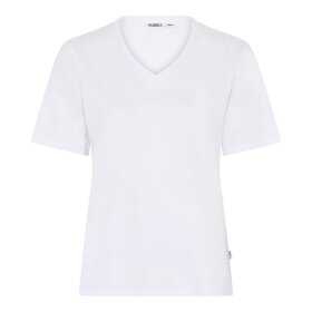Humble By Sofie Tabina V-Neck T-Shirt White 