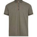 Mos Mosh Harvey Polo Olive Green Melange