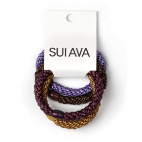 Sui Ava 4-Pack Basic Essential Elastic Autumn Glitter 