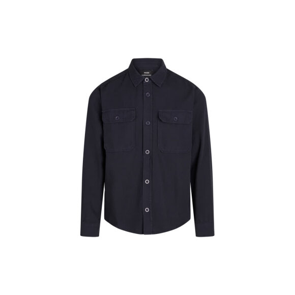 Mads Nørgaard Dyed Canvas Skyler Shirt