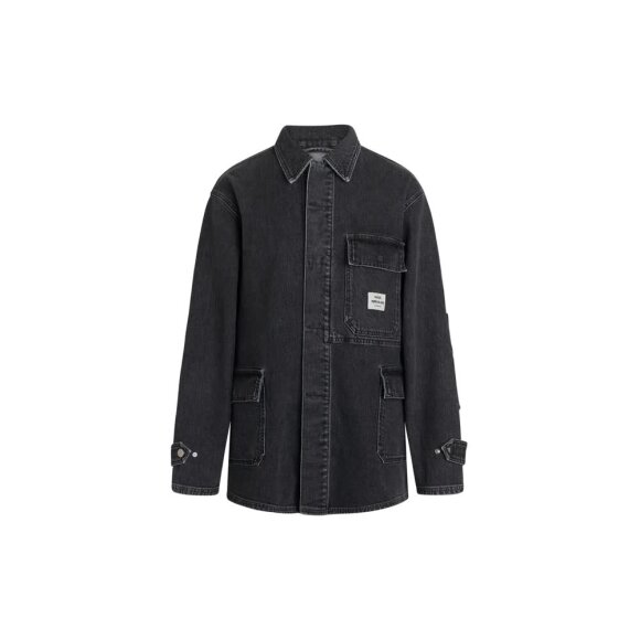 Johnny Jacket Black Denim Mads Nørgaard