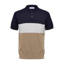 Mattis SS Knit Block Polo Selected Homme