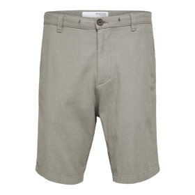 Selected Homme Comfort-Brody Linen Shorts VETIVER
