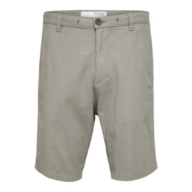 Selected Homme Comfort-Brody Linen Shorts VETIVER