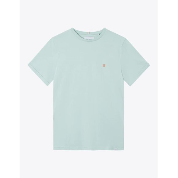 Les Deux Nørregaard T-shirt BLUE HAZE/ORANGE