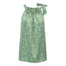 Karmamia Ruffle Tie Top EMERALD GOLD JACQUAR