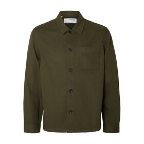 Selected Homme Mark Twill Overshirt