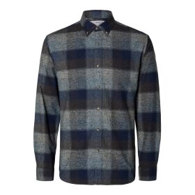 Robin Flannel Check Shirt Selected Homme 