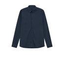 Mos Mosh Gallery Marley chrunch jersey shirt Navy