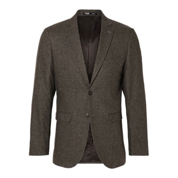 Selected Homme Slim Isac Brown Struc BLZ