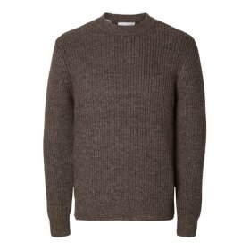 Selected Homme Land LS Knit Crew Neck