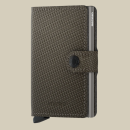 secrid miniwallet kortholder CARBON KHAKI