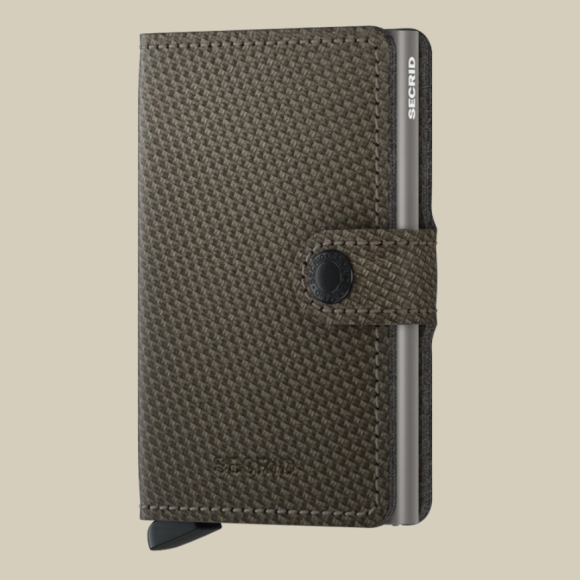 secrid miniwallet kortholder CARBON KHAKI