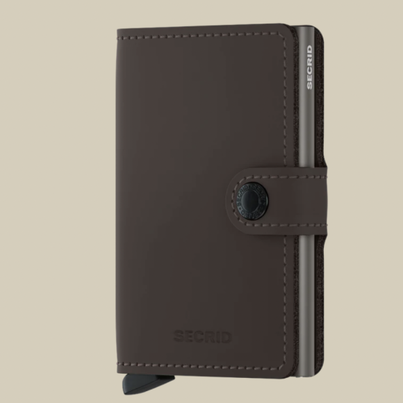 secrid miniwallet kortholder MATTE TRUFFLE