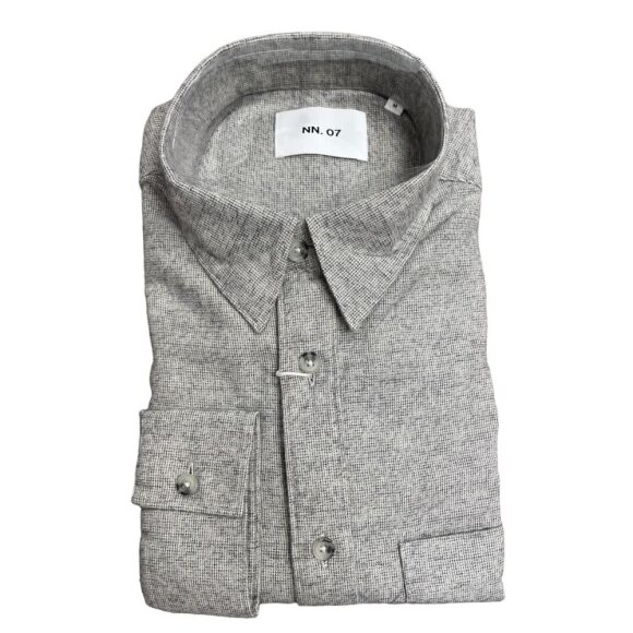 NN07 Cohen Shirt BLACK MULTI 766