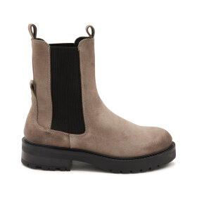 Pavement Katelyn Suede Wool Støvle TAUPE