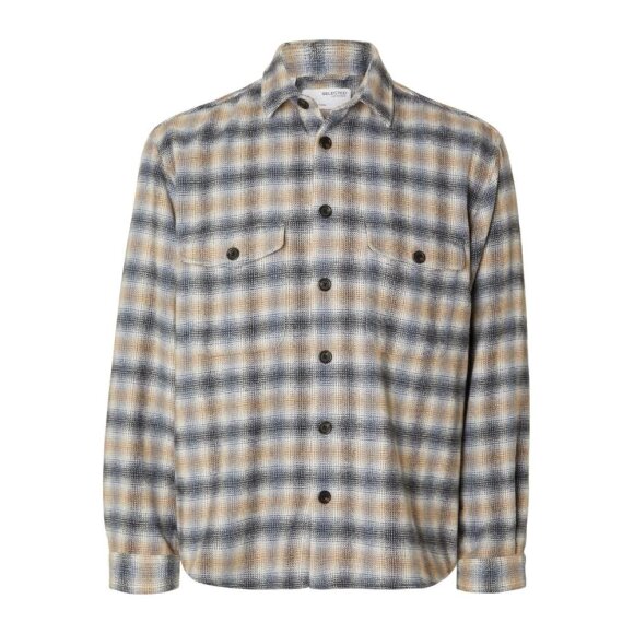 Mason Bax Check Overshirt Selected Homme