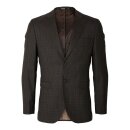 Selected Homme Slin Neil Brown Navy Check