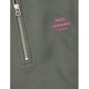 mads nørgaard - Standard Half Zip Logo Sweat