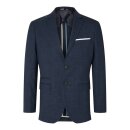 Selected Homme Slim Oasis Linen BLZ Dark Navy