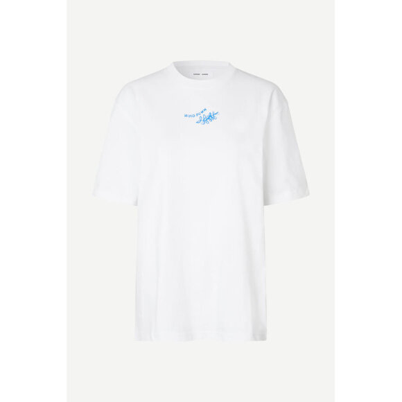 Samsøe Sawind Uni T-Shirt 11725 White Connected