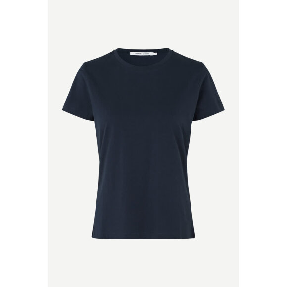 Samsøe Solly Tee Solid 205 Sky Captain