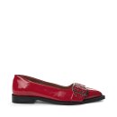 Pavement Saso Low Red Patent