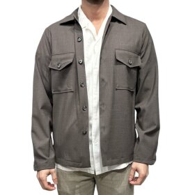 Xacus 61182 Overshirt 003 Brown